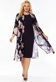 Zestaw Vilena-fashion #901 temno-sinij+rozovyj