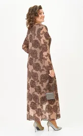Dress Aira Style 24430 kapuchino