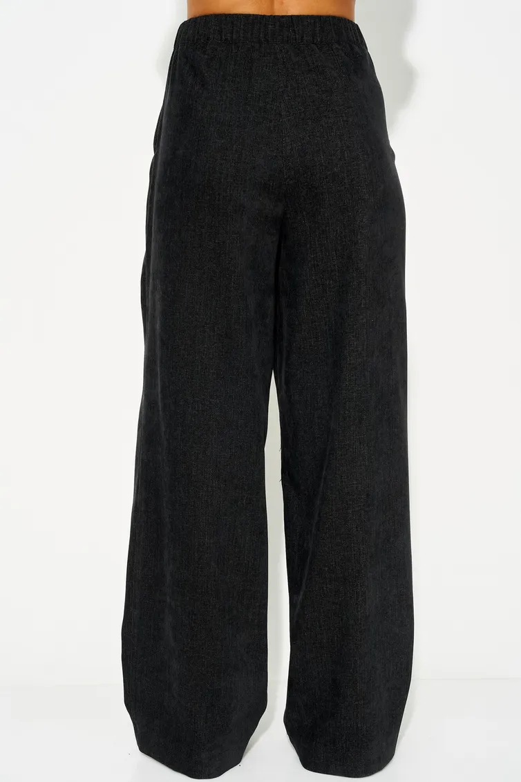 Spodnie LAIKONY #L-894-2 chernyj melanzh