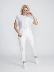 Bluzka BONADI #1820 belyj