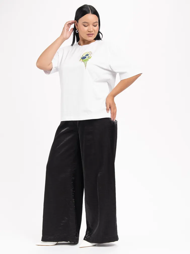 Koszulka FASHION CENTRE #X-4374/Belyj