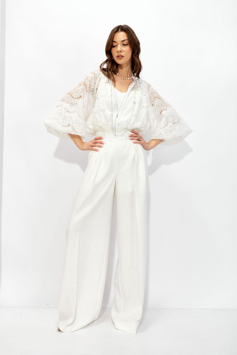 Блузка Люше арт. 4333 молоко