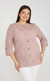 Кардиган BONADI 2178 пудра