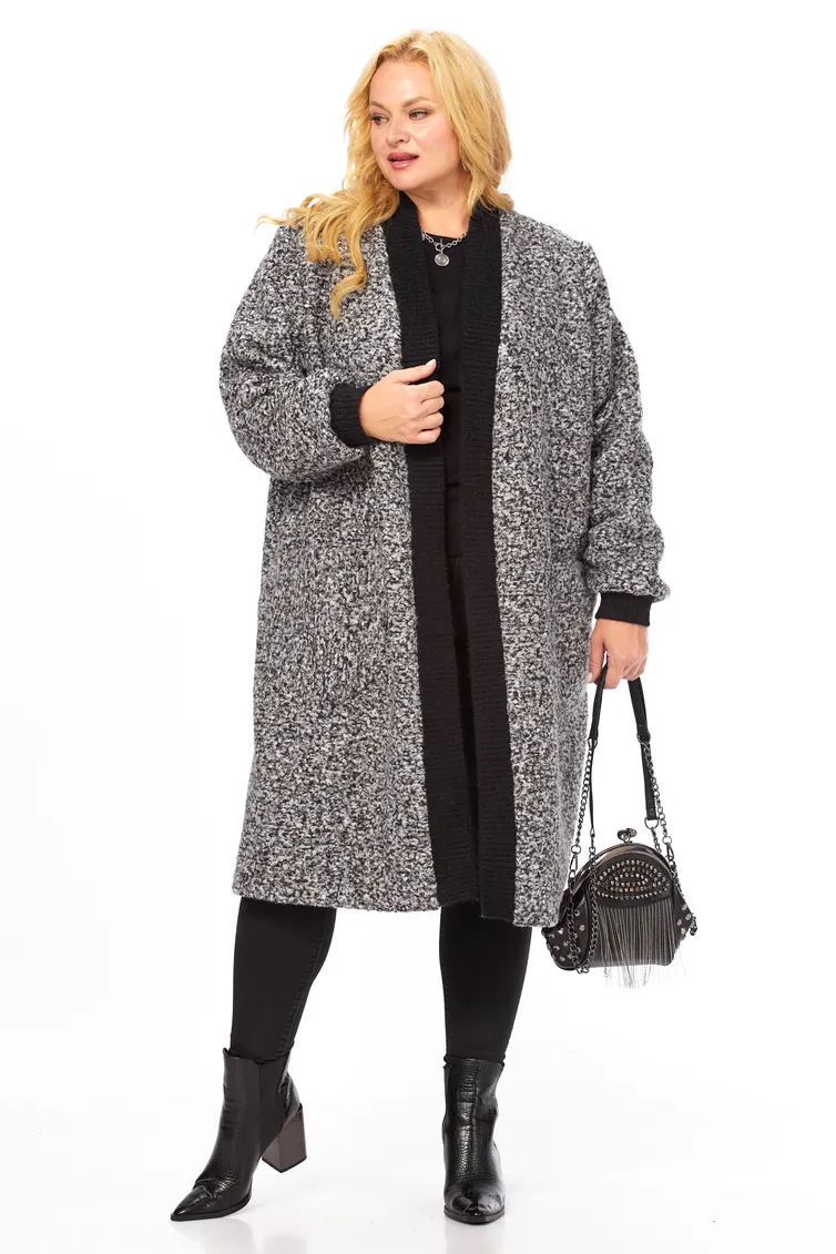 Coat Belinga #8010 seryj