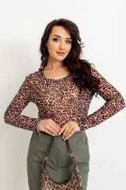 Blouses & tounics TOOK A LOOK & Angelika #Bluza AV-08s leo