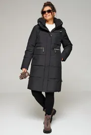 Coat Beautiful & Free #6297 chyornyj