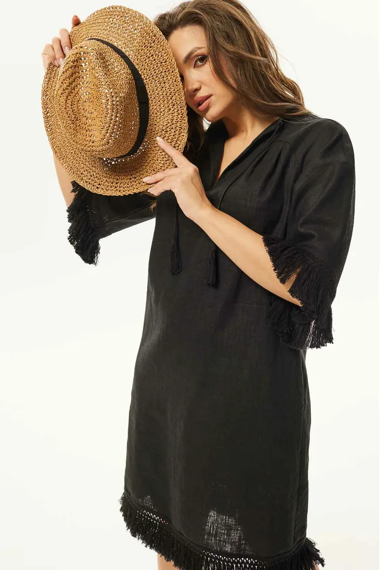 Dress MiSlana #S938 chernyj