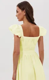 Платье V&N fashion 1158 жёлтый