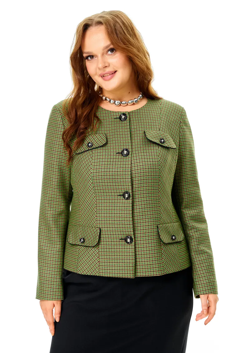 Garnitur Anastasia MAK #1354 Zeleno-chernyj