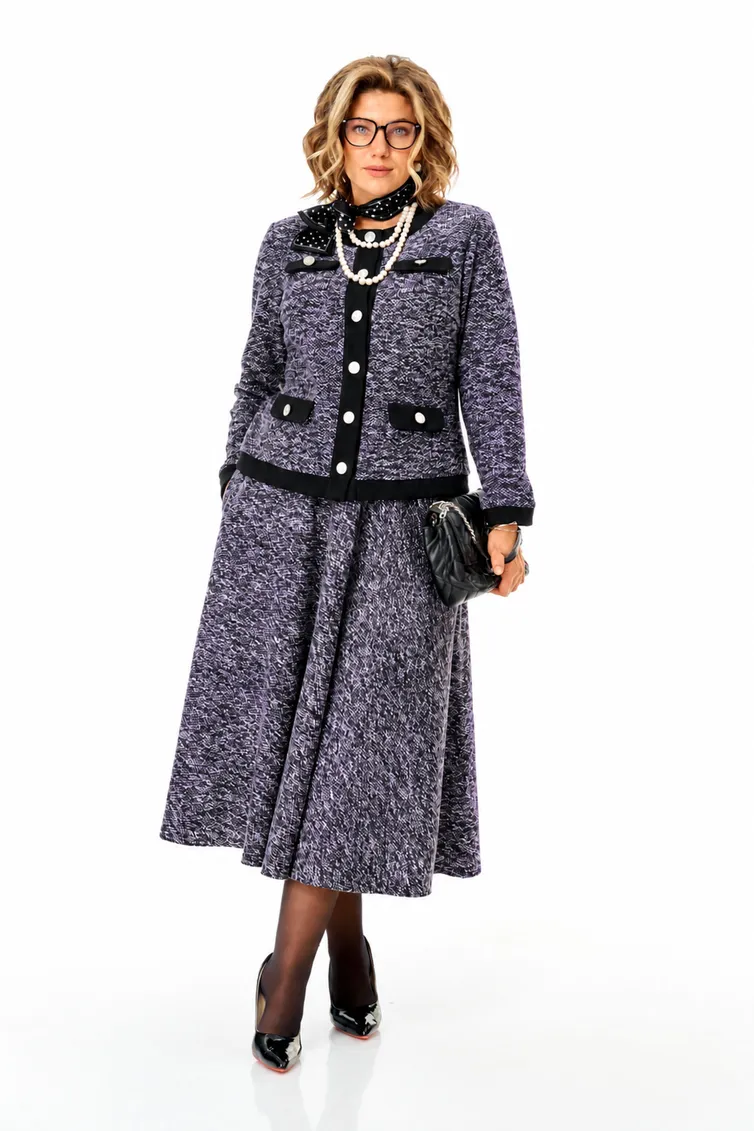 Garnitur Anastasia #1401 lavanda