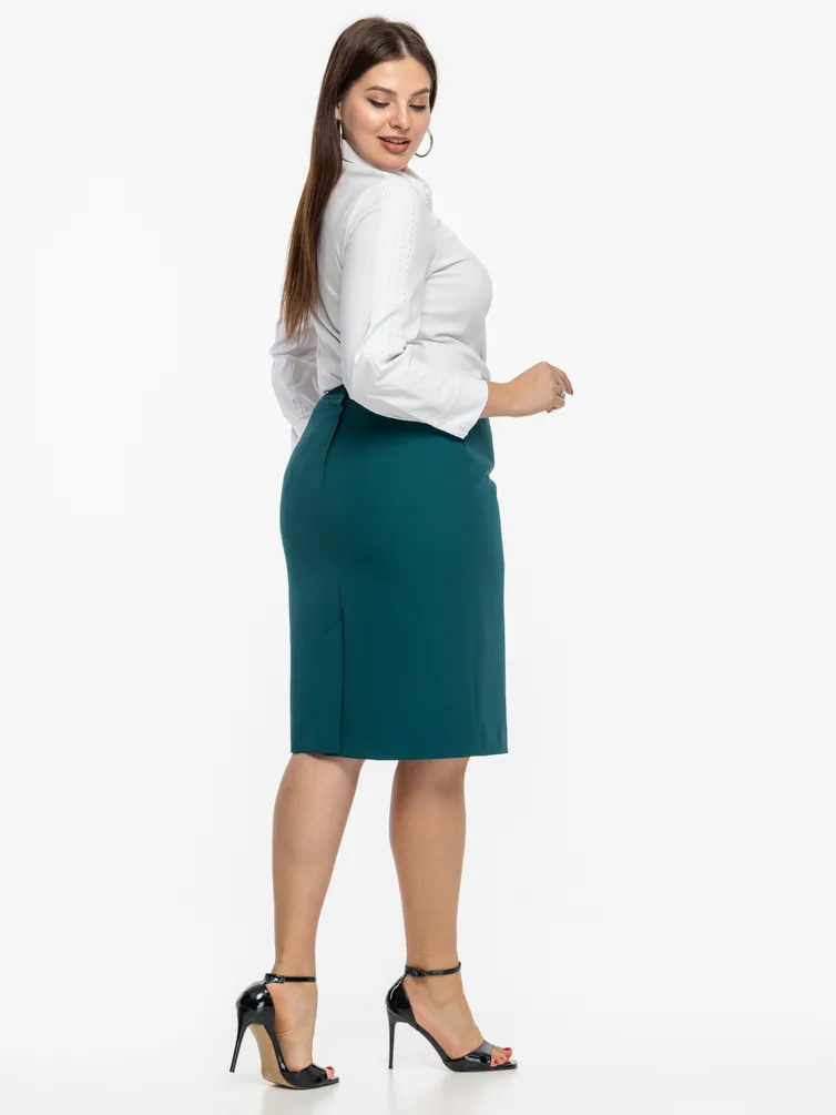 Spódnica Avila #0644 zelenyj