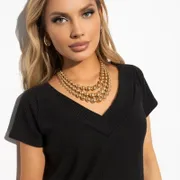 Koszula CHARUTTI #Radi udovolstviya (black)