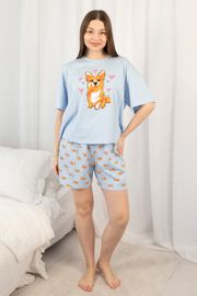 Пижама Купалинка арт. 661521 158,164 К.голубой,набивка