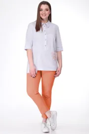 Zestaw Ladis Line #1054 belyj+korall