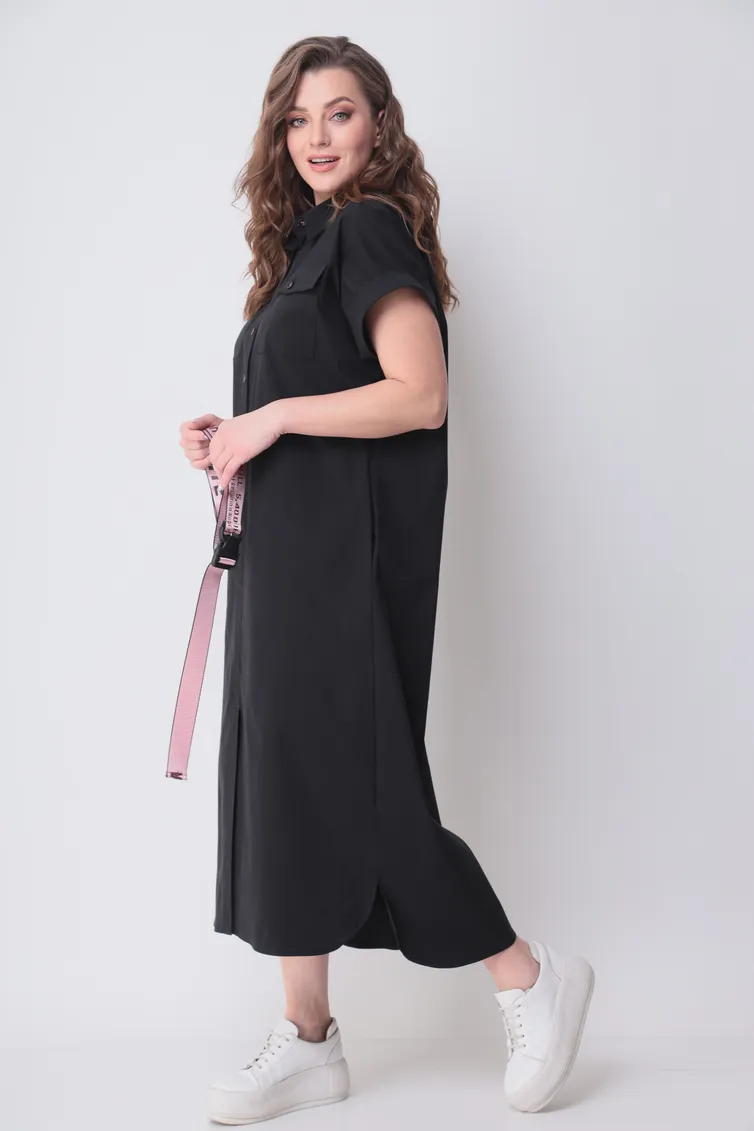 Платье Michel Chic арт. 993 черн+роз