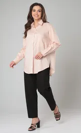 Рубашка BLISS 8215 Розовый BAZA