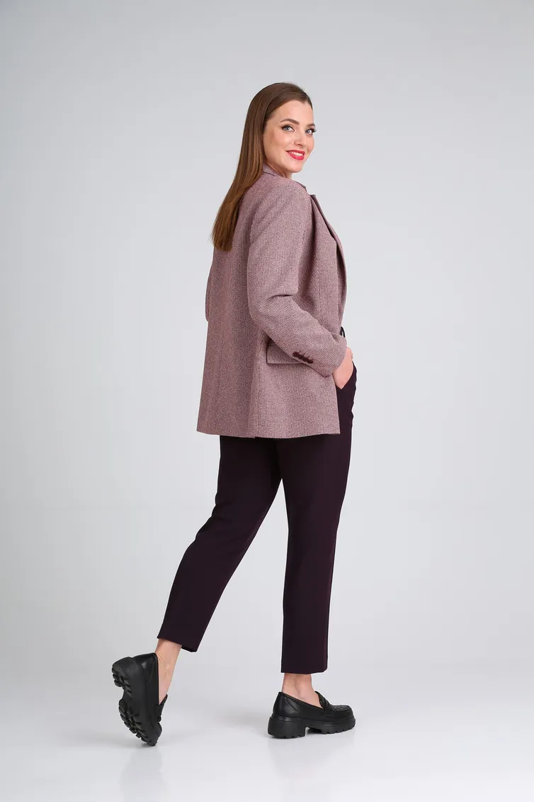 Zestaw Vilena-fashion #742 roza+baklazhan
