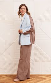 Костюм GIZART 5368 голубой, капучино