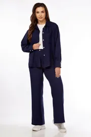 Garnitur Vilena-fashion #878 temno-sinij