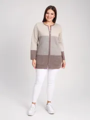 Sweter BONADI #1916 kapuchino