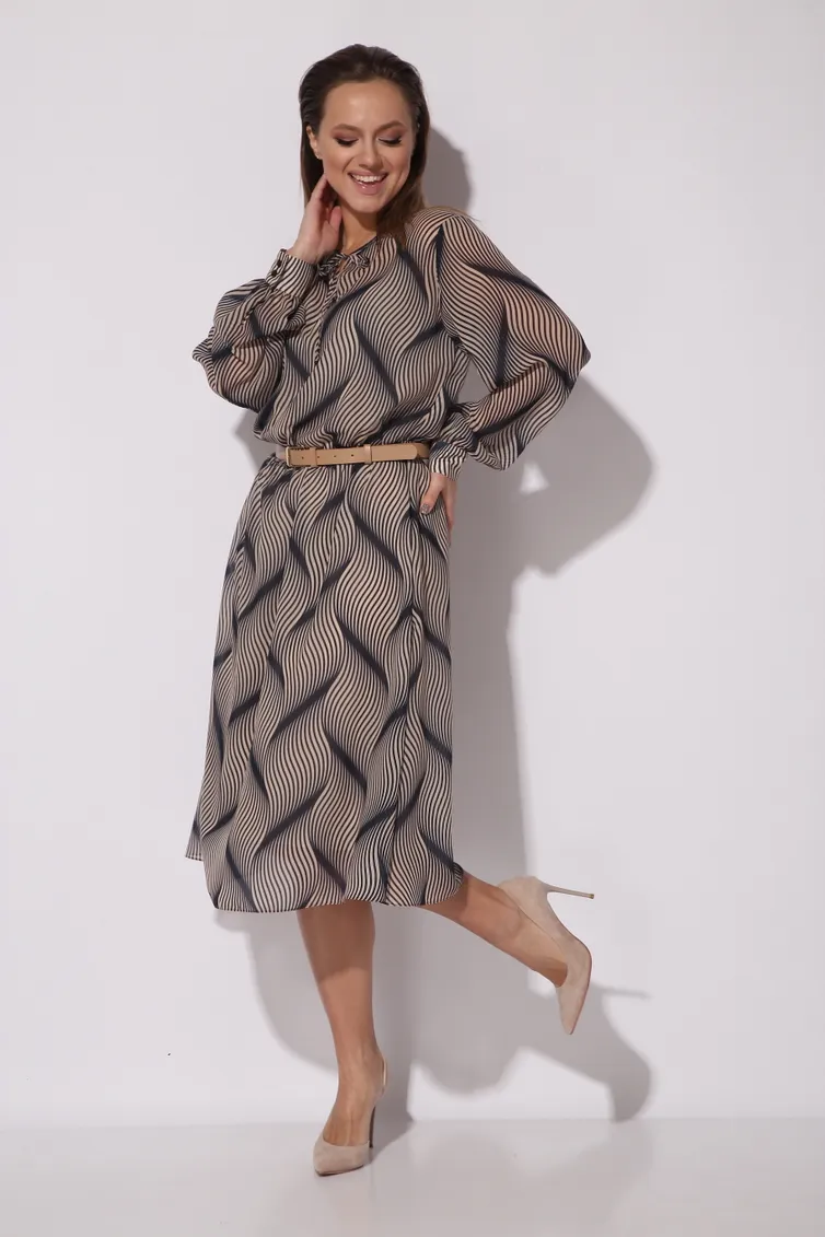 Sukienka TAiER #1143 zigzag