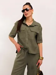 Костюм Galean Style арт. 982.1 св-хаки