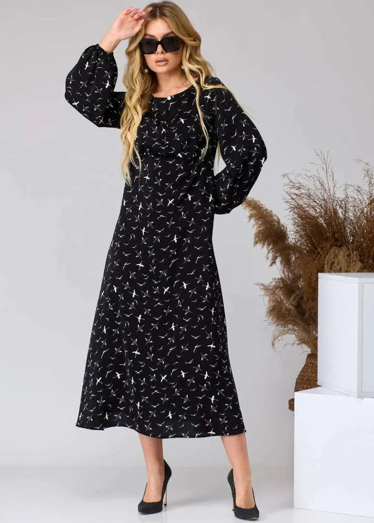 Sukienka EVA GRANT #7071 chern
