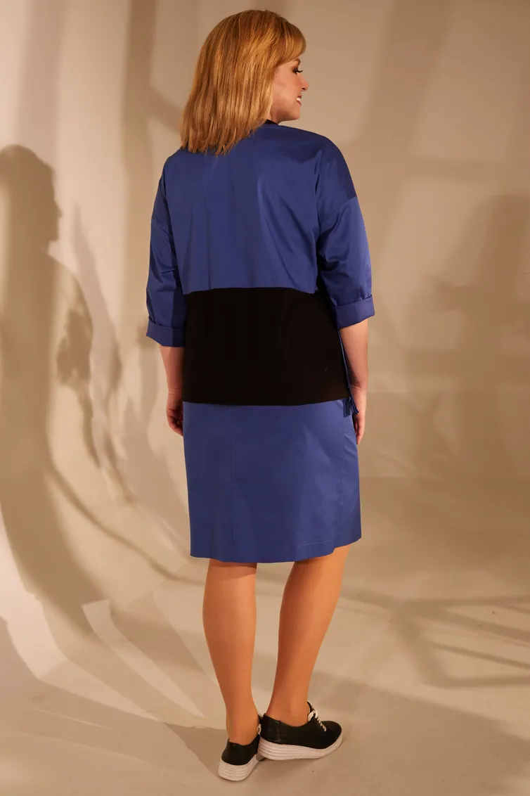 Skirt Golden Valley #5035 sinij