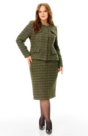 Garnitur Anastasia MAK #1354 zelenyj melanzh