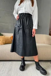 Spódnica Rumoda #2143 chernyj