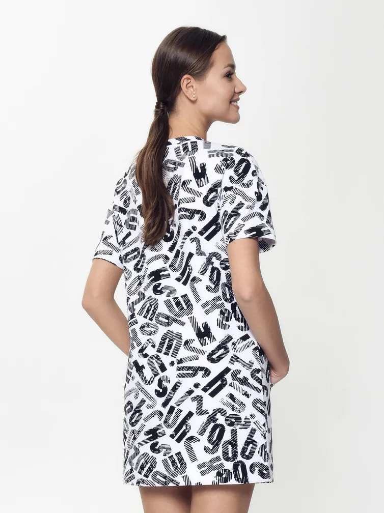 Sukienka Conte Elegant #18S-648TSP black-white logo 170