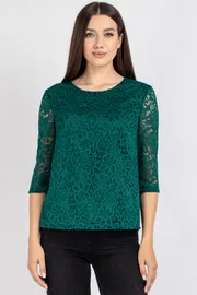 Blouse VIZAVI #704 izumrud