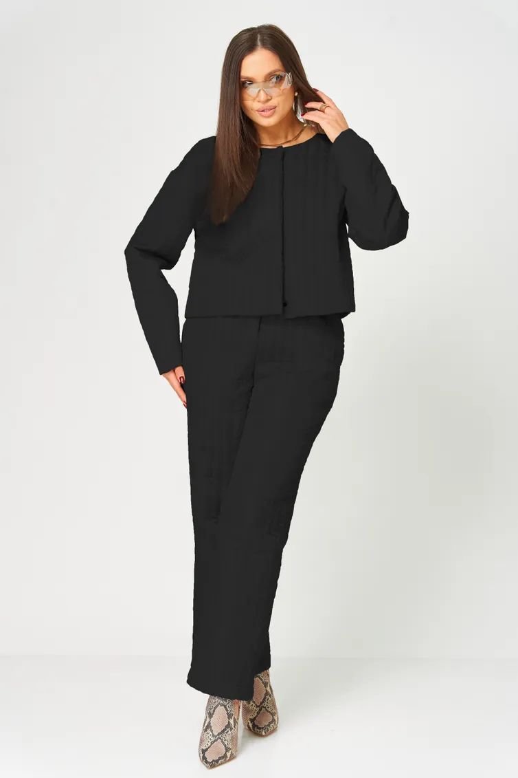 Spodnie V&N fashion #1059_chernyj