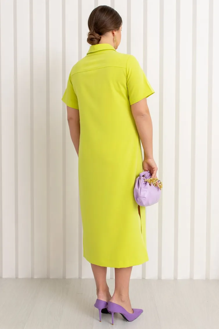 Dress TOOK A LOOK & Angelika #A-352 salatovyj