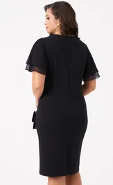 Sukienka PND 85387 chernyj