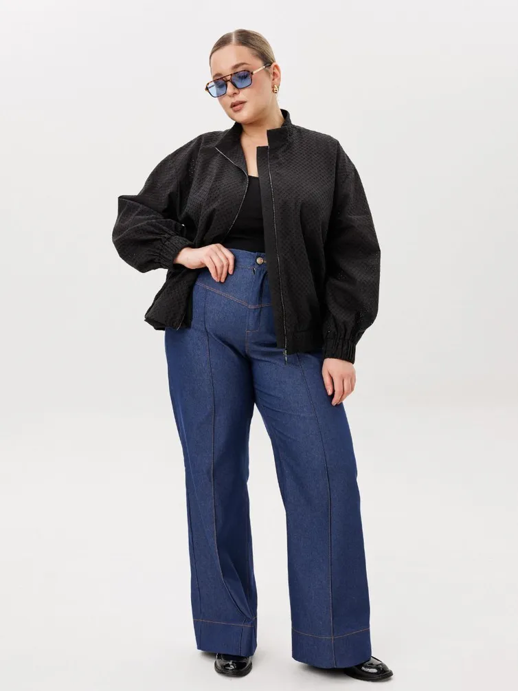 Бомбер Ava fashion арт. М-169 черный