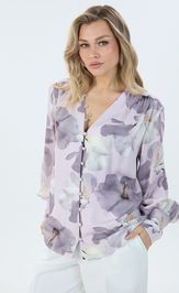 Blouse LM M 0148 sirenevyj