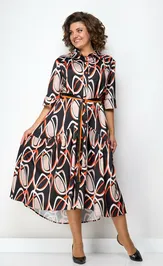 Dress Соломея Люкс 926/1 multikolor