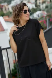 Блуза Vittoria Queen арт. 28553/2бл