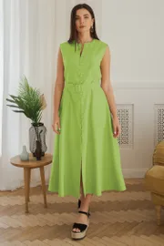 Sukienka Ladis Line #1448 salat