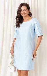 Платье Panda 124680 голубой