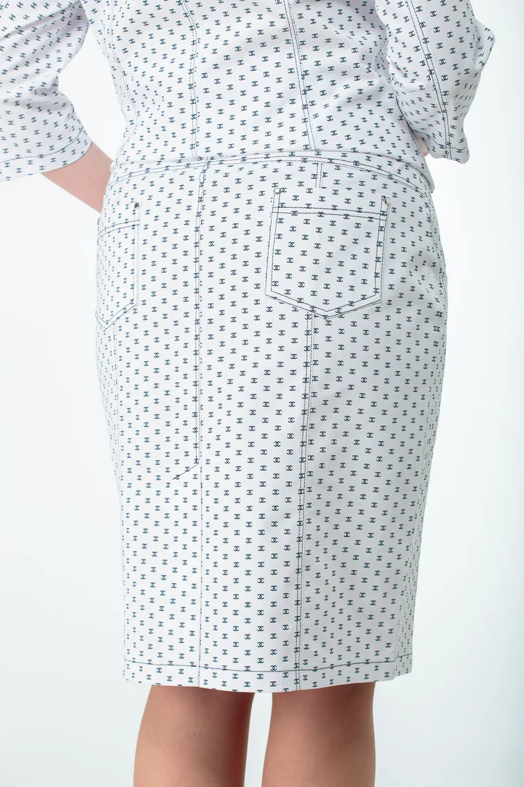 Garnitur Elite Moda #4029/3239 bel