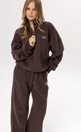 Activewear Pirs 6530 korichnevyj s logo