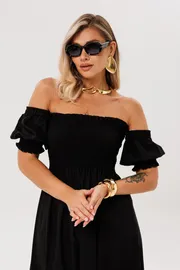 Sukienka Anelli Laurel #1632 blek lejdi