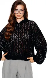 Jumper Elletto Life 13061 chernyj
