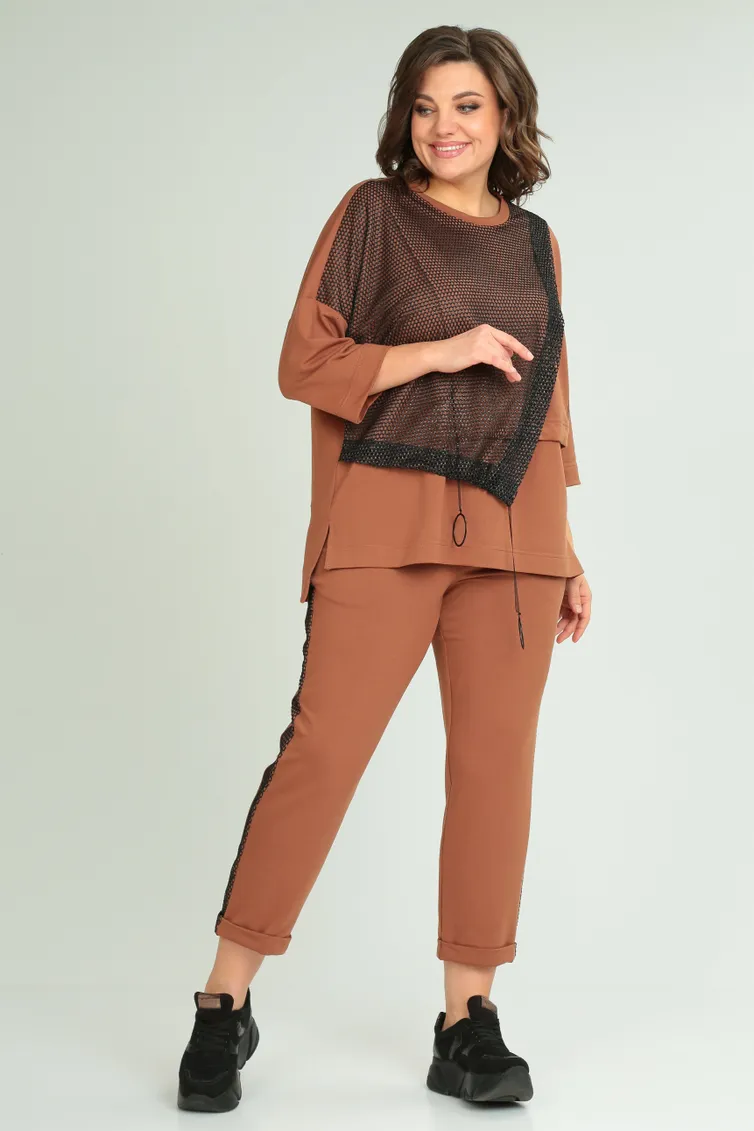 Garnitur Michel Chic #1329 kostyum ryzh