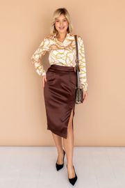Blouse TOOK A LOOK & Angelika #TB-34 cepi-bezhevyj