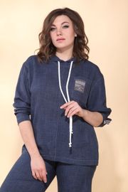Костюм Vilena-fashion арт. 708 темно-синий