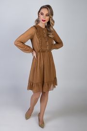 Dress MARIKA #359 sv.korichn
