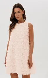 Sukienka V&N fashion 1153_persikovoe Plate